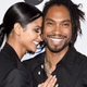 Miguel and Nazanin Mandi arrive at the Eva Longoria Foundation Dinner Gala at Four Seasons Hotel Los Angeles at Beverly Hills on November 8, 2018 in Los Angeles, California.